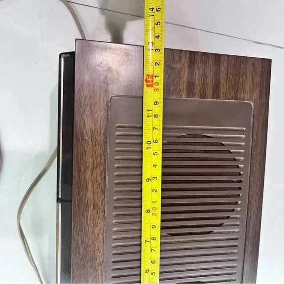 Vintage General‎ Electric T285C Nutmeg Desktop AM/FM Radio Works MCM Style - Picture 9 of 10